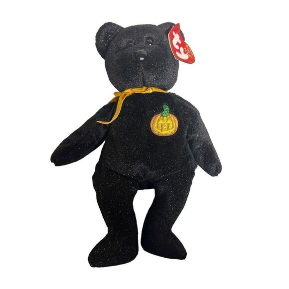 Vintage Ty Beanie Babies Halloween theme plush bundle - NWT - Picture 4 of 6